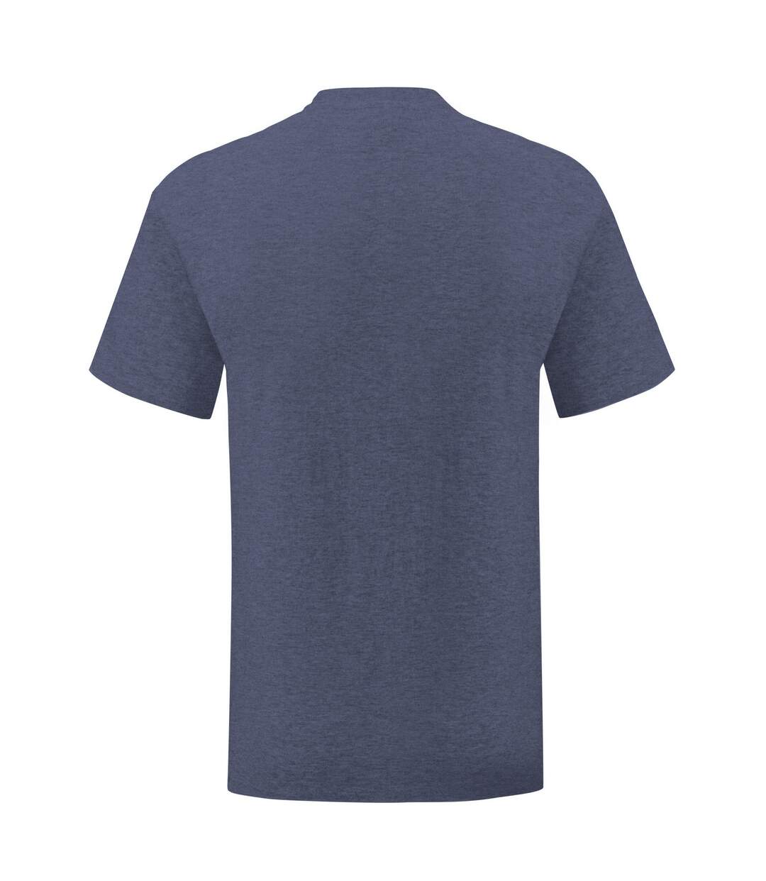 T-shirt Iconic Homme Bleu Marine Chiné Fruit Of The Loom-2
