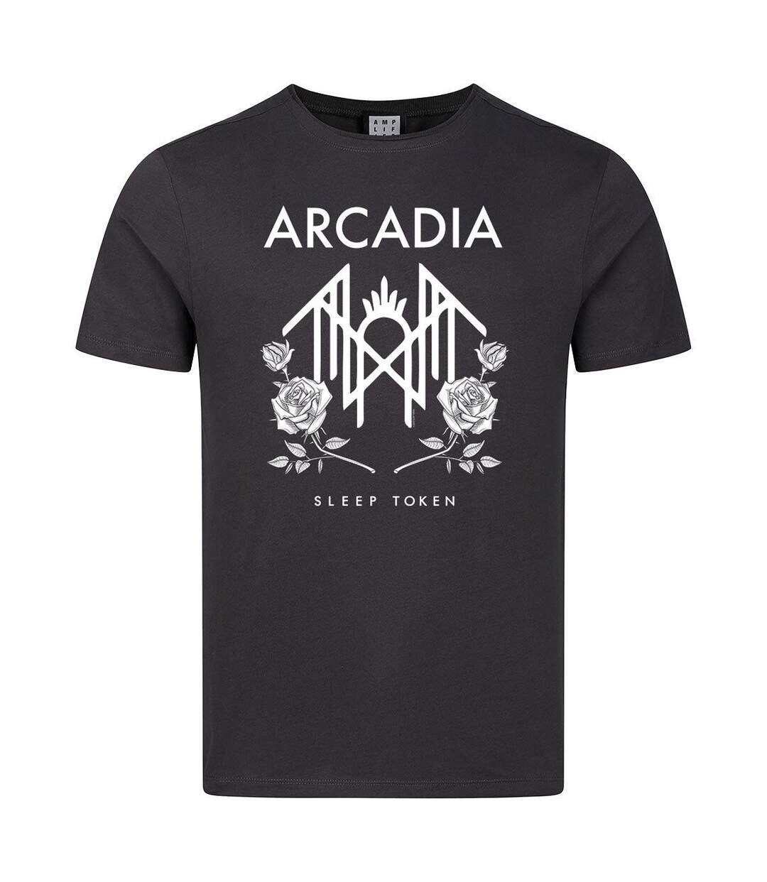T-shirt Motif/style Sleep Token Arcadia Adulte Charbon Amplified-1