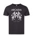 T-shirt Motif/style Sleep Token Arcadia Adulte Charbon Amplified-1