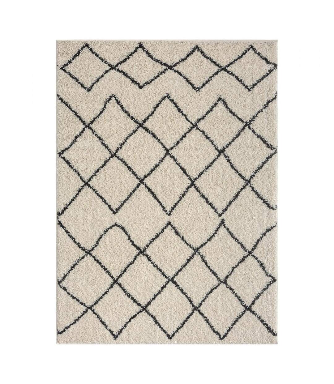 Tapis berbère tissé motifs ethno-chic BENYLE 1-1