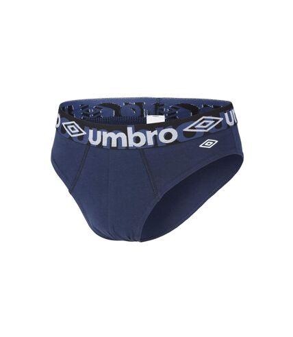 Lot de 4 slips homme en coton Uni Umbro