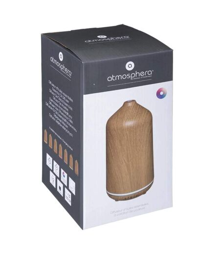 Diffuseur d'Huiles Essentielles Bois 250ml Naturel