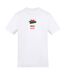 T-shirt Motif/style Wales Ru Adulte Blanc AWD-1
