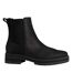 Womens/ladies Bennet Leather Ankle Boots Black Toms-2