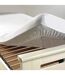 Protège Matelas Anti Acarien Molly AA 140x190cm Blanc-1