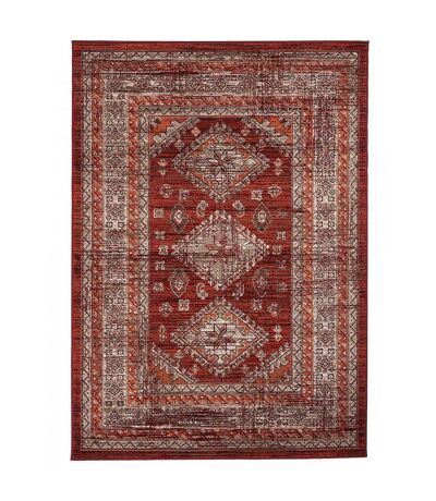 Tapis oriental tissé motif ethnique AF1 DAZOR