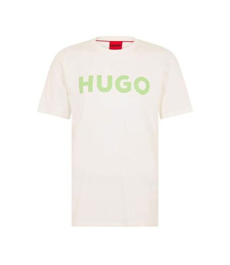 Mens Dulivio T-shirt Natural Hugo