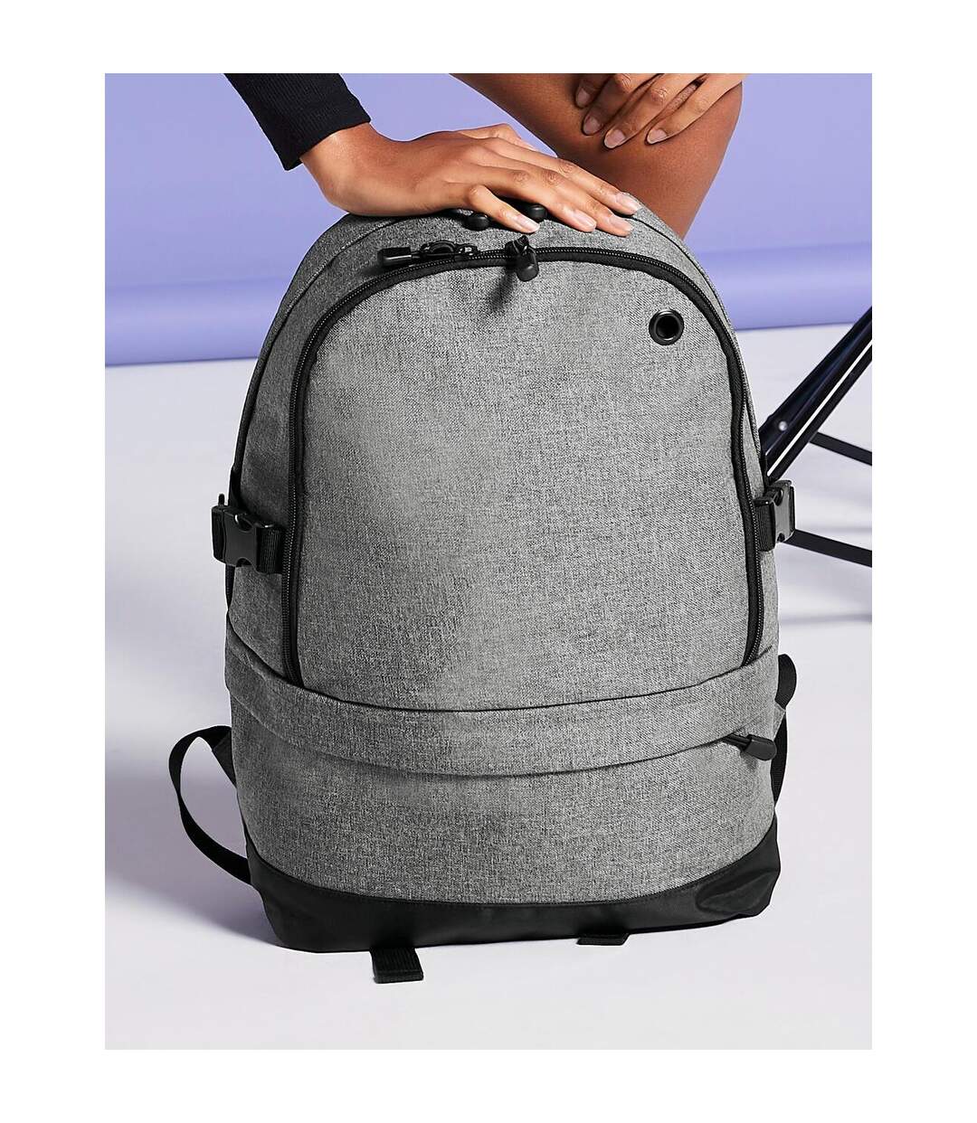Sac À Dos Athleisure Pro Taille Unique Noir Bagbase-2