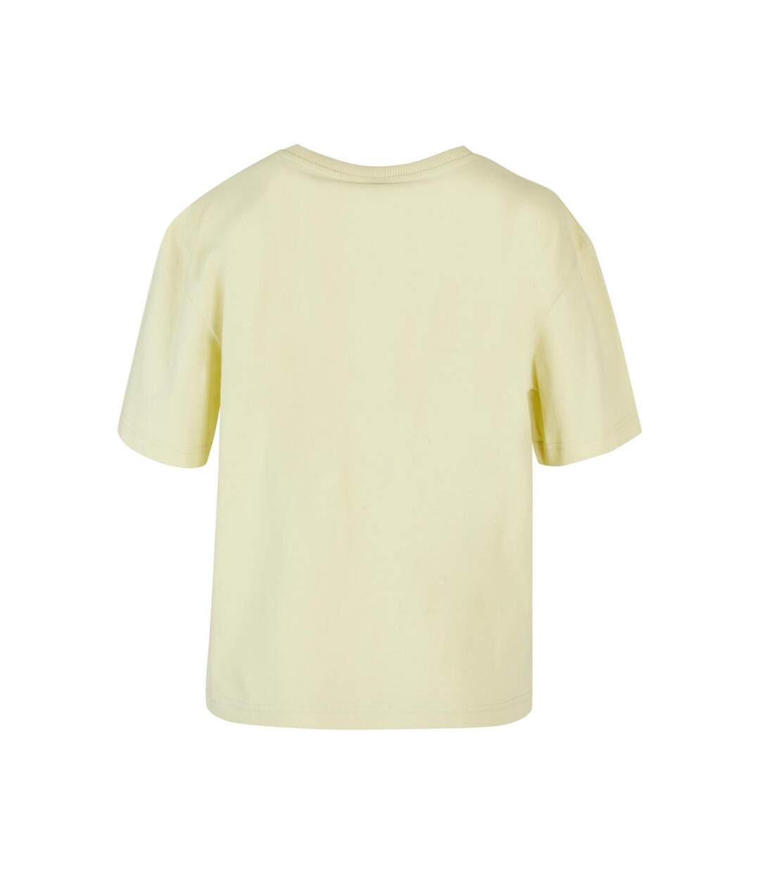 T-shirt Pour Femmes/femmes Jaune Tendre Build Your Brand-2