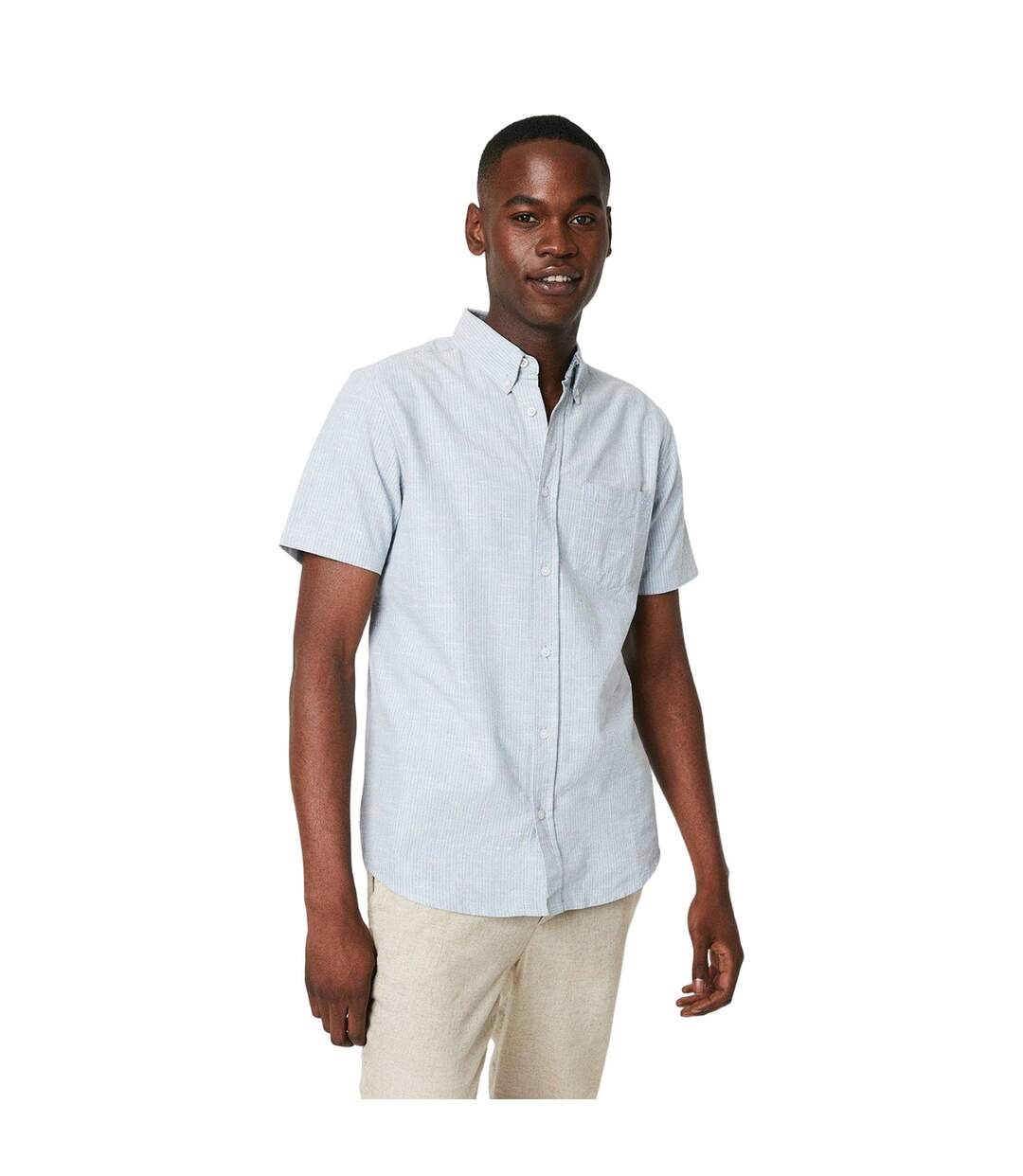 Chemise homme bleu clair Maine