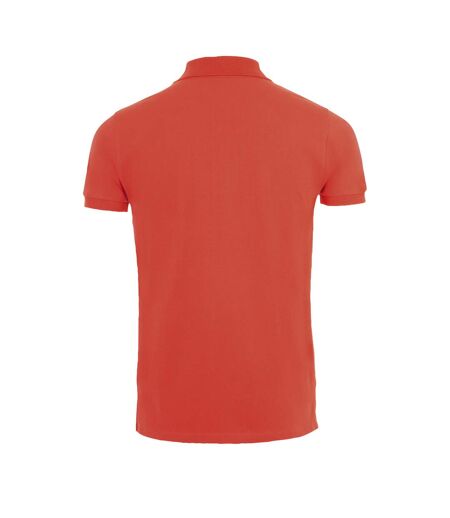 SOLS Mens Phoenix Short Sleeve Pique Polo Shirt (Hibiscus) - UTPC2782