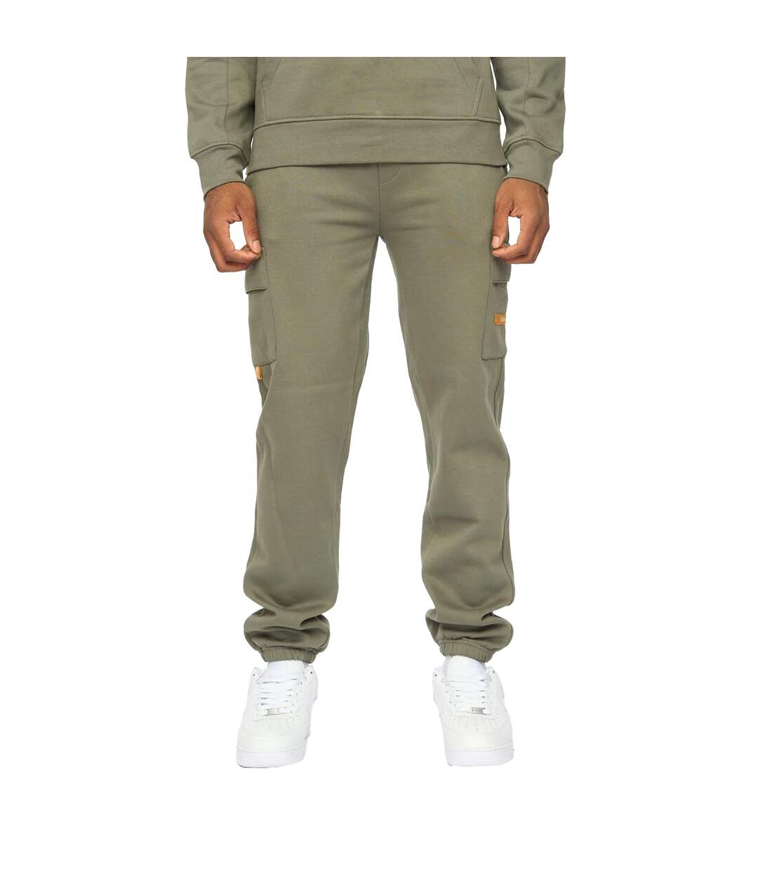 Mens Adamsberg Jogging Bottoms Dark Olive Duck And Cover-2