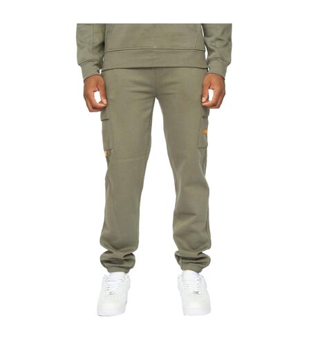 Mens Adamsberg Jogging Bottoms Dark Olive Duck And Cover