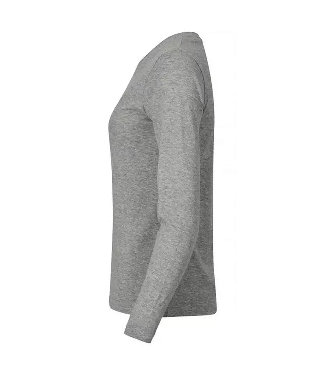 T-shirt Basic Homme Gris Chiné Clique-3