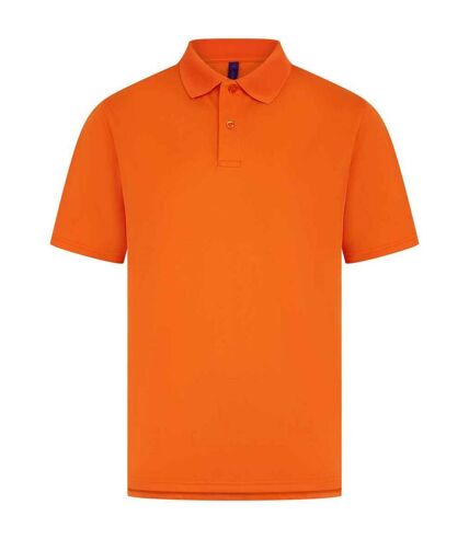 Polo homme orange vif Henbury Henbury