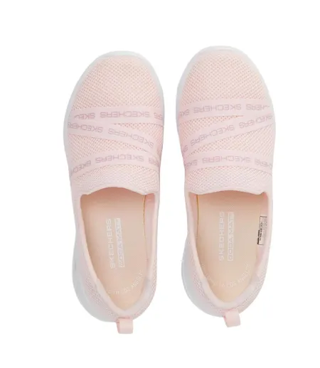 Baskets Marche Go Walk Joy Femme Rose Clair Skechers