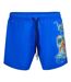 Short De Bain Motif/style Pin-up Homme Bleu Foncé Philipp Plein-1