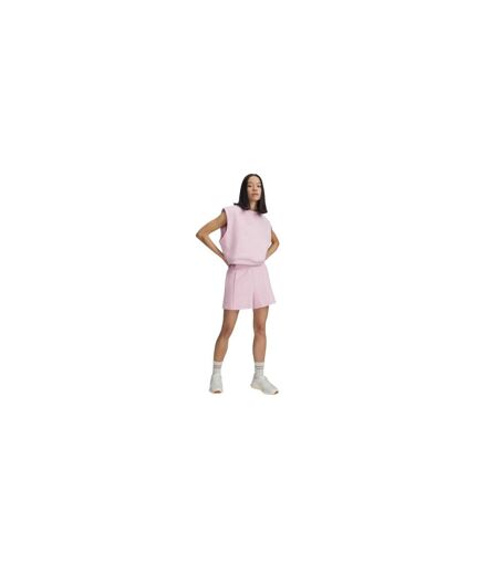 Womens/ladies Fleece Shorts Pink Under Armour
