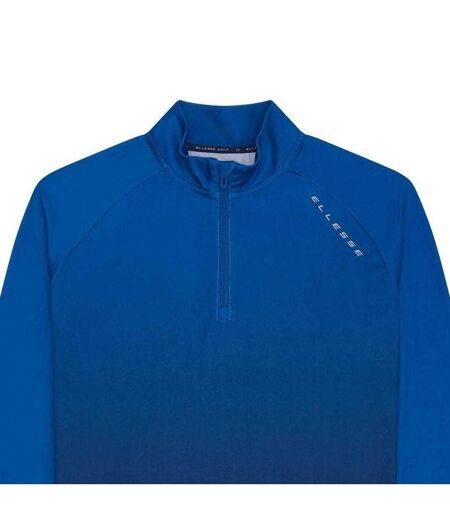 Pull Motif/style Ombré Homme Bleu Ellesse