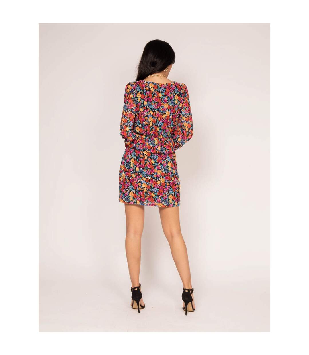 Robe courte motifs IMKIE - Dona X Lisa-2