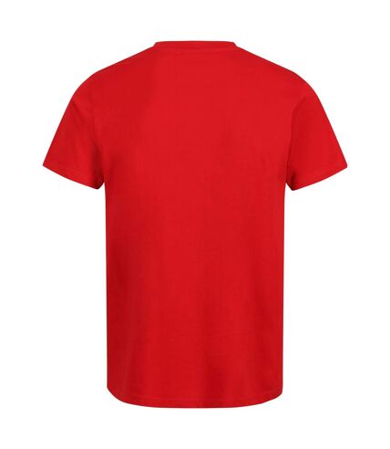 Regatta Mens Pro Cotton Soft Touch T-Shirt (Classic Red)