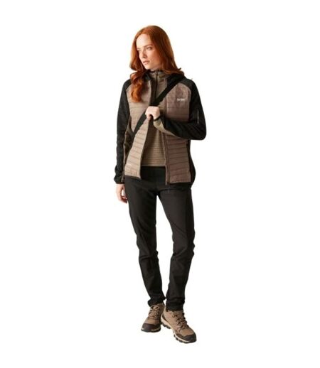 Veste Hybride Newhill Femme Marron Noir Regatta