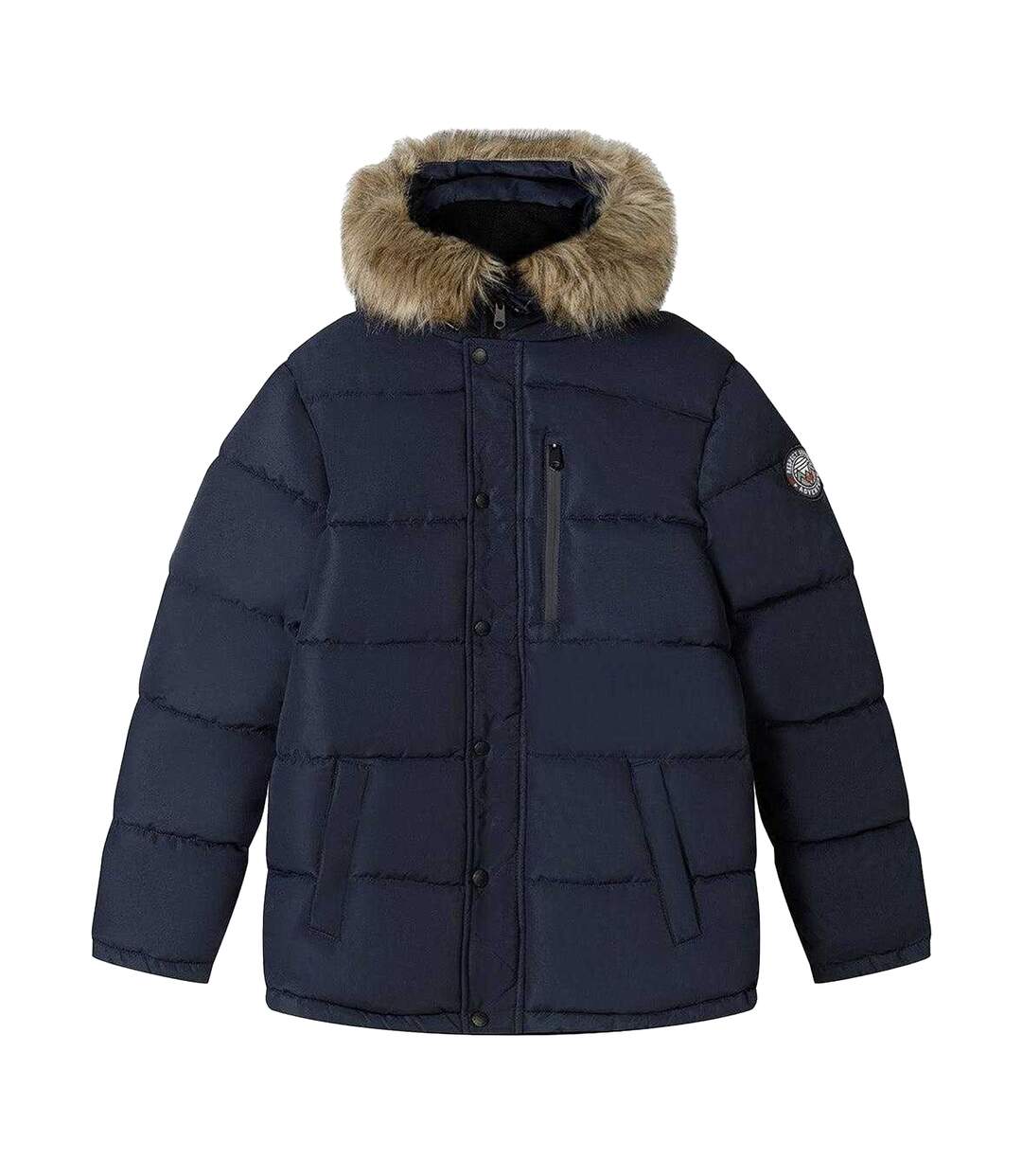Veste Motif/style Uni Homme Bleu Minoti-2