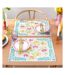 Pack of 4  Honeysuckle placemat  46cm x 36cm multicolored Furn