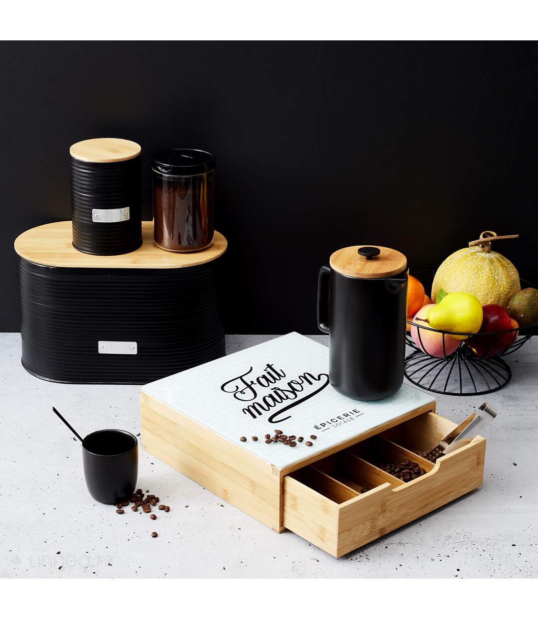Porte capsule en bois collection BROOKLYN-3