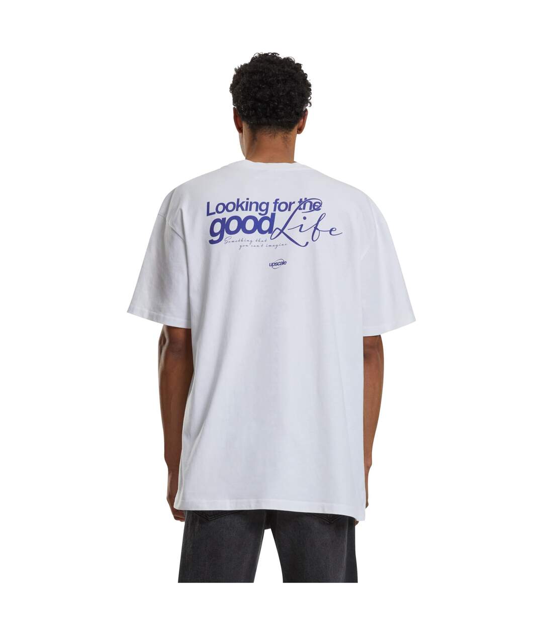 T-shirt Good Life Quest Homme Blanc Mister Tee-4