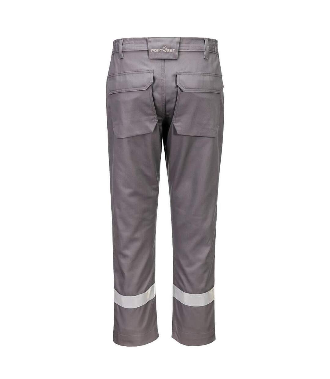 Unisex Adult Chemical Resistant Work Trousers Grey Portwest-3