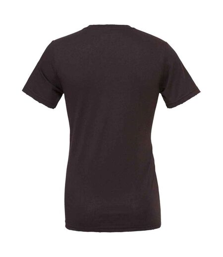 T-shirt à col rond mixte gris foncé Bella + Canvas
