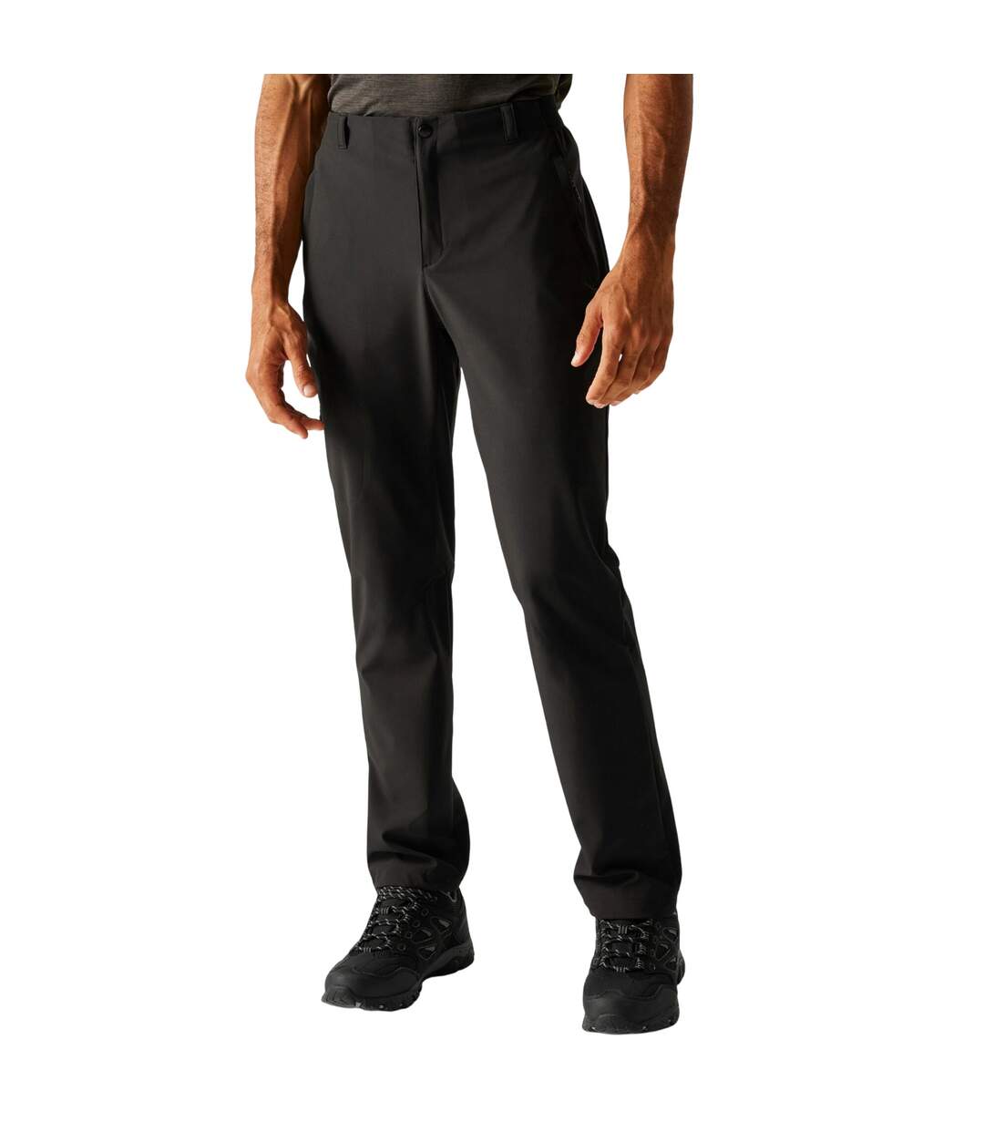 Pantalon De Marche Bayfell Homme Noir Regatta-1