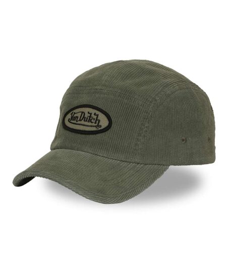 Casquette 5 Panneaux en velours côtelé et écusson Velours Vondutch