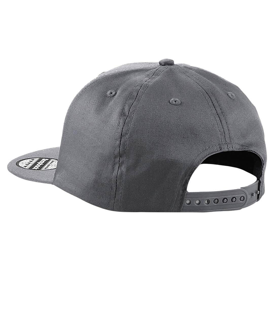 Casquette ajustable adulte gris foncé Beechfield-2