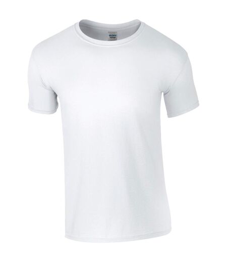 T-shirt manches courtes homme blanc Gildan