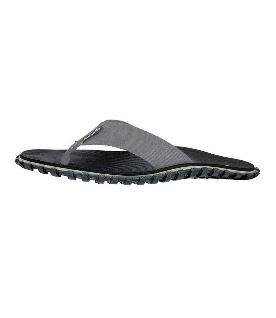 Tongs Duckbill Femme Noir Gris Gumbies-2