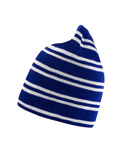 Bonnet Team Blanc Bleu Roi Result Winter Essentials