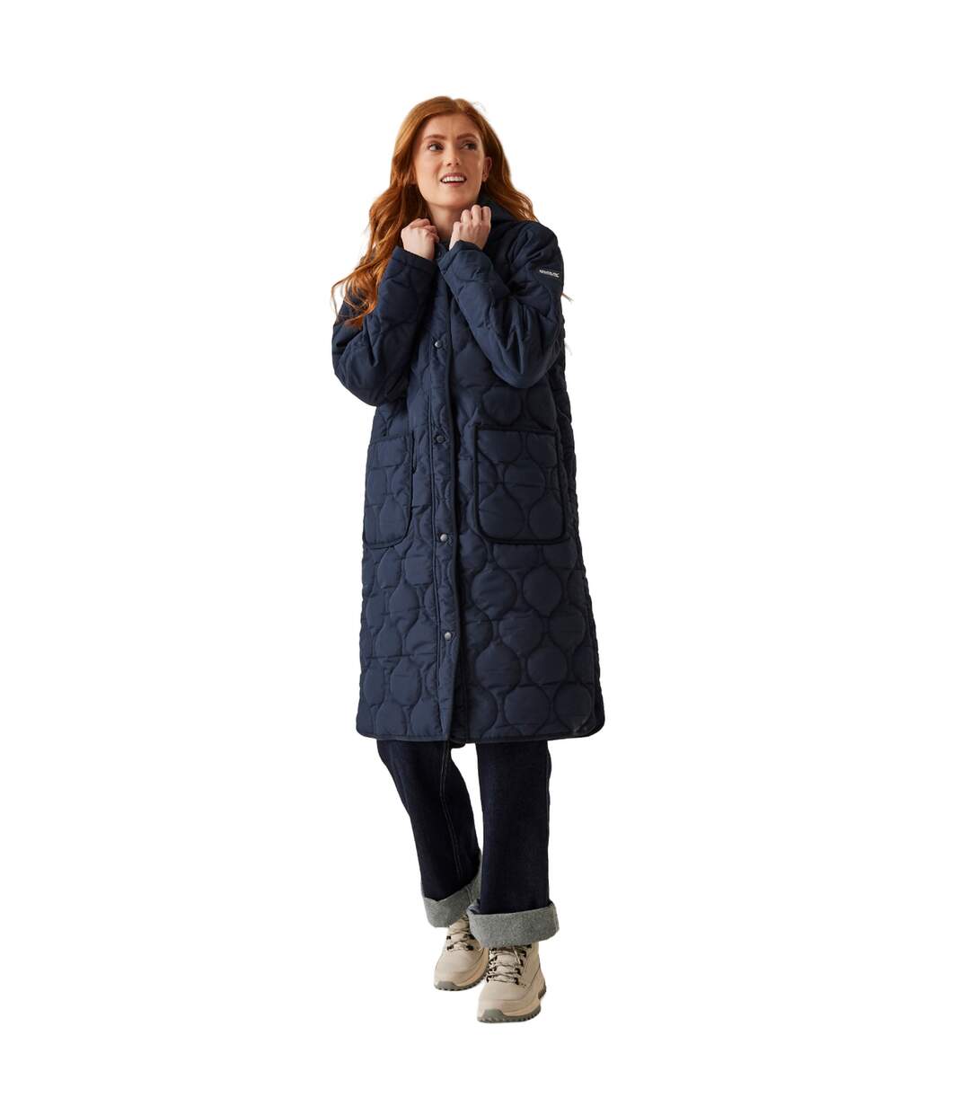 Womens/ladies jaycee ii padded jacket navy Regatta