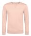 Sweat shirt col rond - Homme - 02990 - rose crémeux