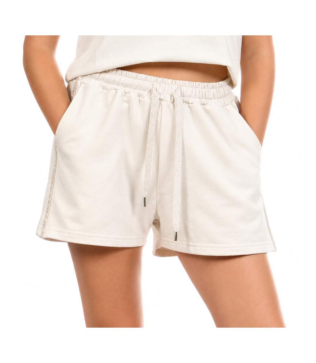 Short beige femme kaporal fayoe-1