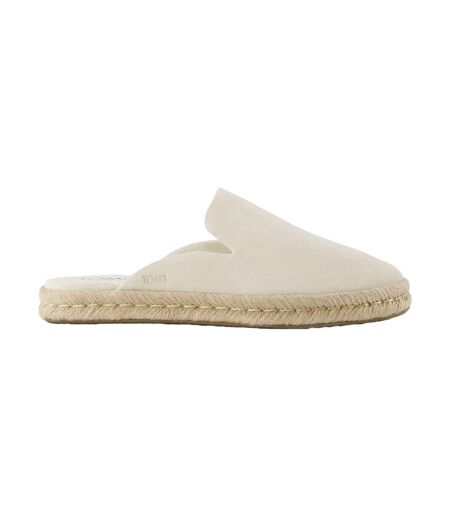 Womens/ladies Santiago Suede Mules Light Sand Toms