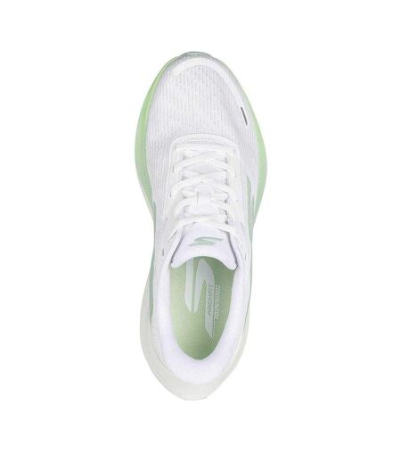 Baskets Aero Pulse Femme Blanc Vert Skechers