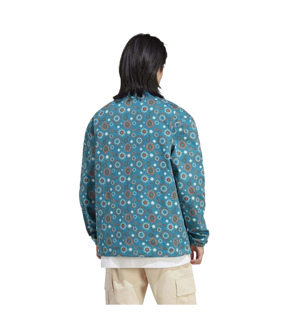 Mens Originals Relaxed Fit Shirt Multicoloured Adidas-3