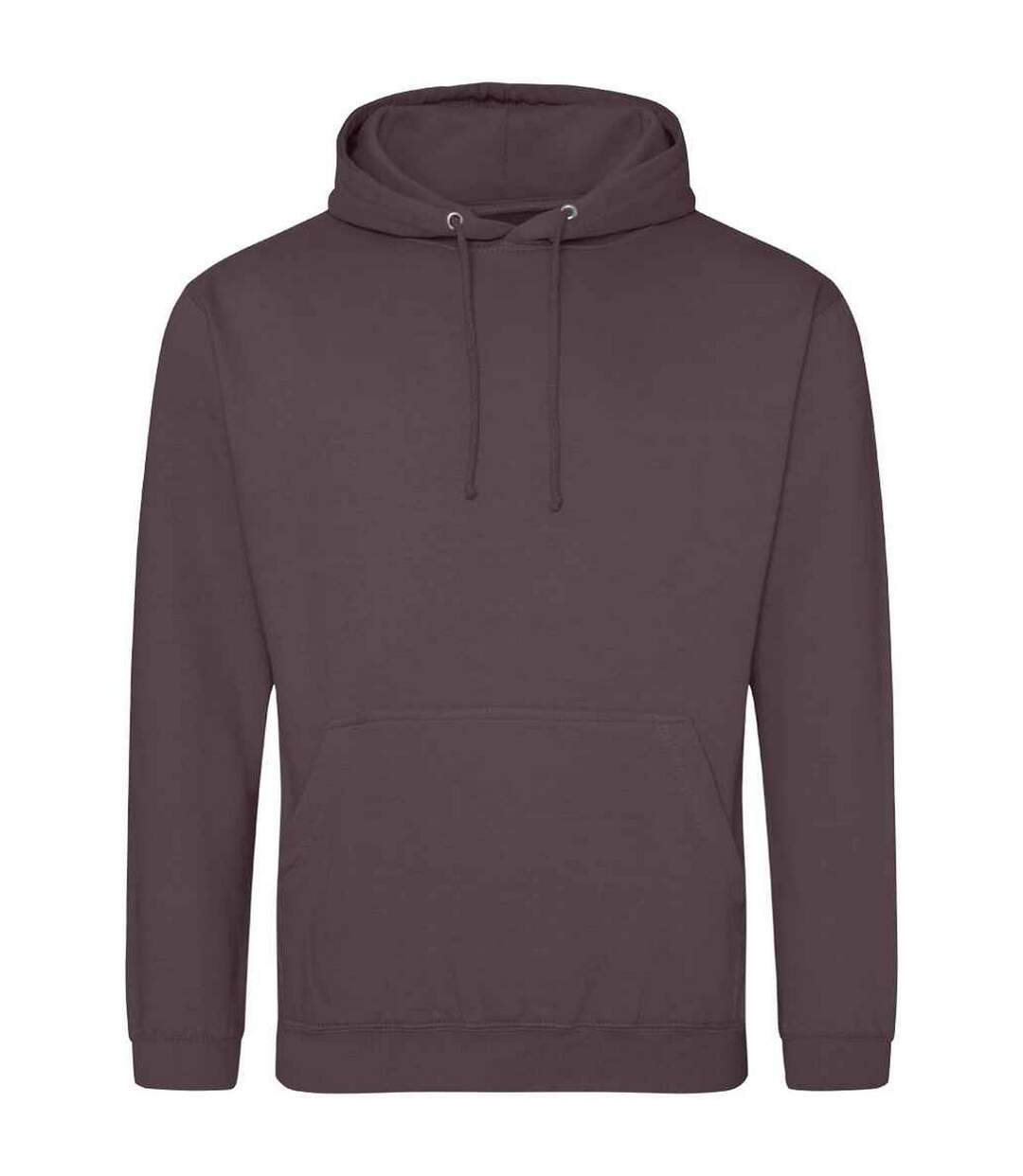 Sweat à capuche college adulte violet sombre Awdis