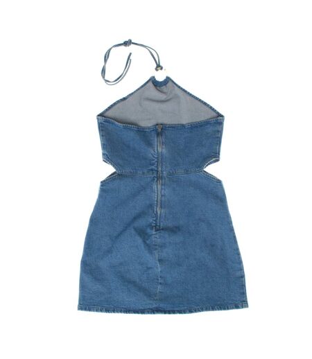 Short denim dress 664977 woman