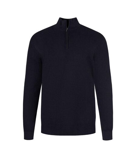 Sweat Motif/style Uni Homme Bleu Foncé Respect