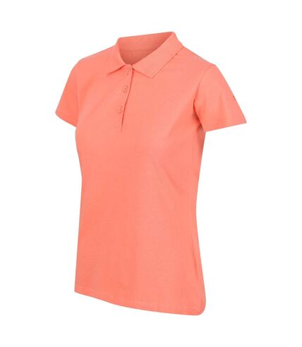 Regatta Womens/Ladies Sinton Polo Shirt (Fusion Coral) - UTRG7664