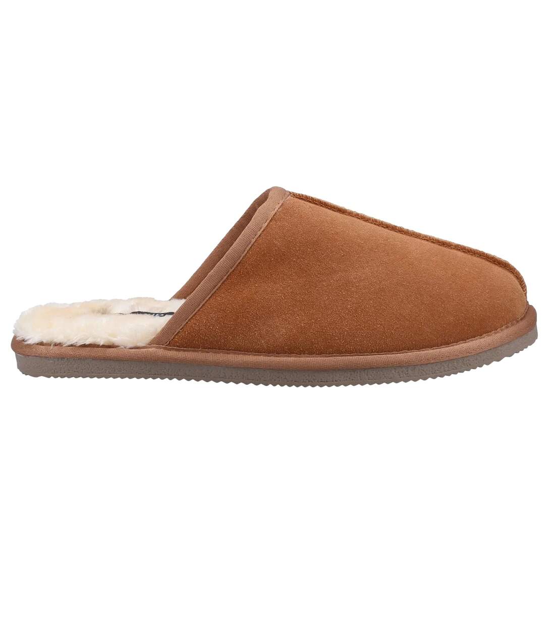 Chaussons coady homme marron clair Hush Puppies-3