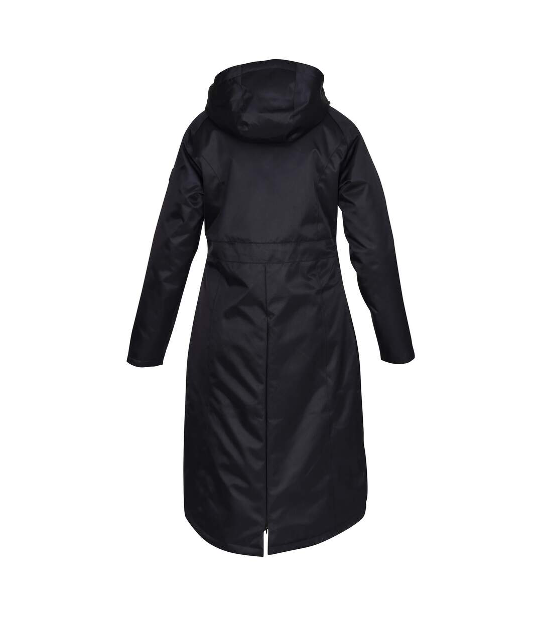 Womens/ladies halcyon waterproof coat black Aubrion-3